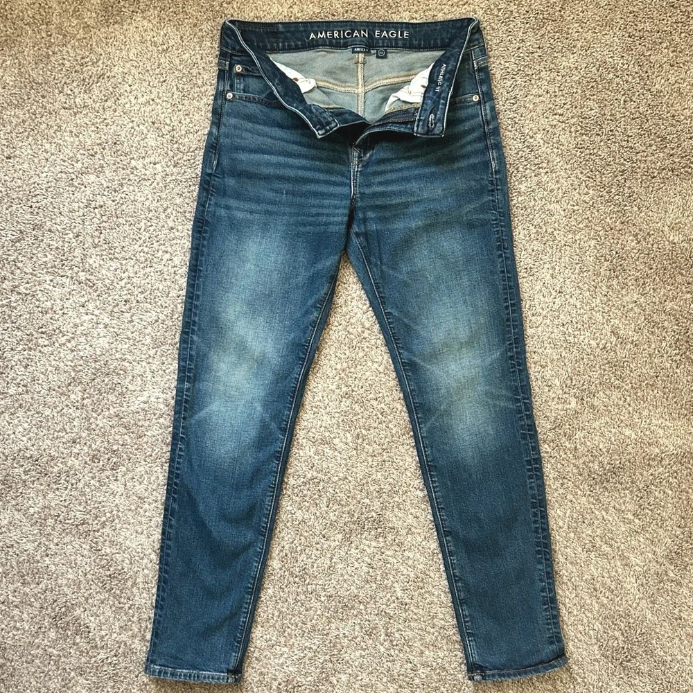 American Eagle I Athletic Fit‎ Men's Blue Denim Jeans Airflex+ I Size 30 x32